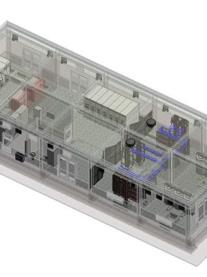 Fabbricati 3D trasparente
